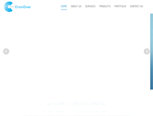 Tablet Screenshot of crossovernepal.com